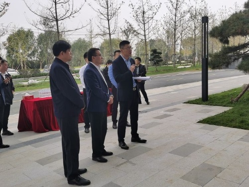 县委常委、统战部部长王帅带队赴济南临港经济开发区考察对接智慧物流项目